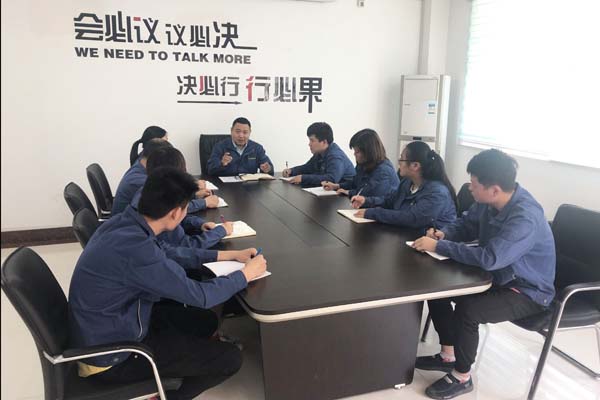 乐竞体育阀业晨会