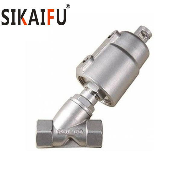 不同介质气动角座阀安装-您想知道吗[乐竞体育阀门]